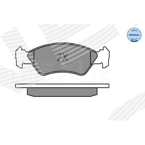 BRAKE PADS FOR DISC BRAKES - 1