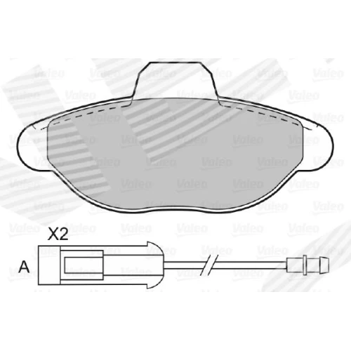 BRAKE PADS FOR DISC BRAKES - 1