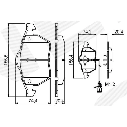 BRAKE PADS FOR DISC BRAKES - 6