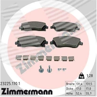 Brake pads for disc brakes