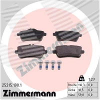 Brake pads for disc brakes