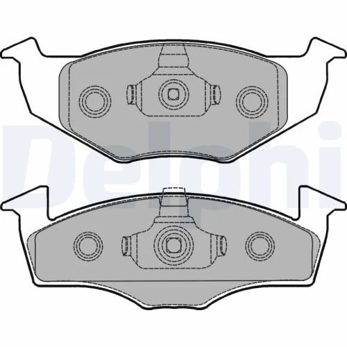 BRAKE PADS FOR DISC BRAKES - 0