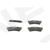 Brake pads for disc brakes