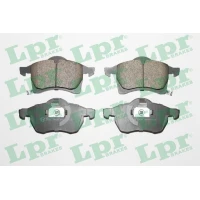 Brake pads for disc brakes