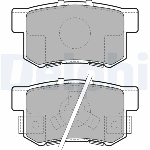 BRAKE PADS FOR DISC BRAKES - 0