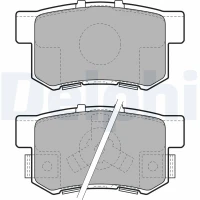 Brake pads for disc brakes