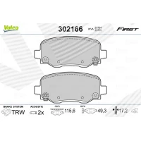 Brake pads for disc brakes