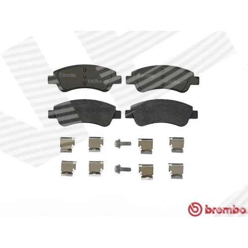 BRAKE PADS FOR DISC BRAKES - 1