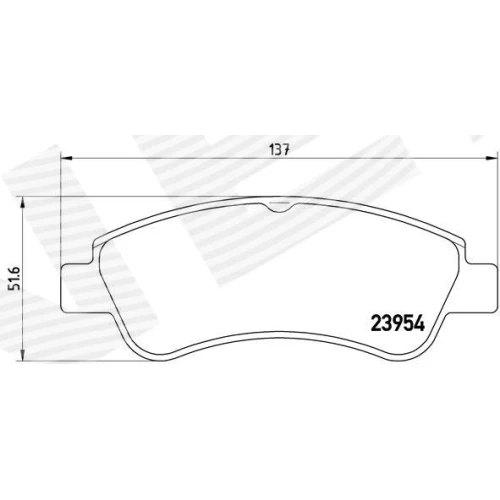 BRAKE PADS FOR DISC BRAKES - 0