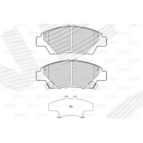 BRAKE PADS FOR DISC BRAKES - 1