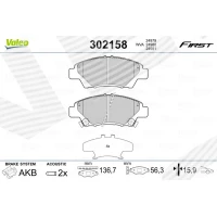 Brake pads for disc brakes