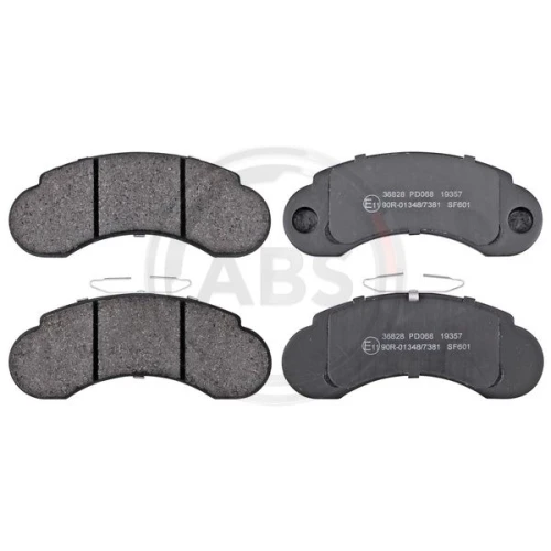 BRAKE PADS FOR DISC BRAKES - 0