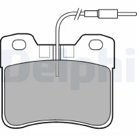 Brake pads for disc brakes