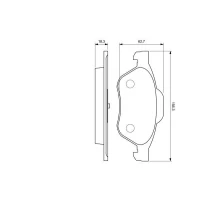 Brake pads for disc brakes