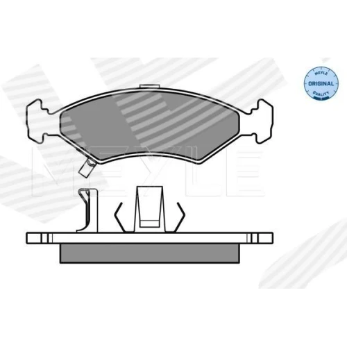 BRAKE PADS FOR DISC BRAKES - 1