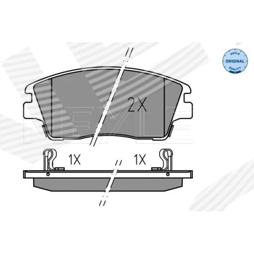 BRAKE PADS FOR DISC BRAKES - 0