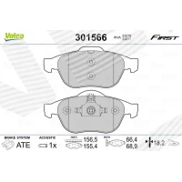 Brake pads for disc brakes