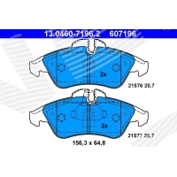 Brake pads for disc brakes