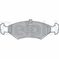 Brake pads for disc brakes