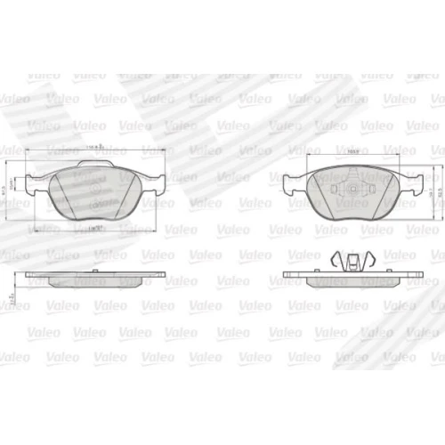 BRAKE PADS FOR DISC BRAKES - 1