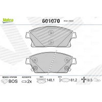 Brake pads for disc brakes