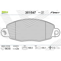 Brake pads for disc brakes