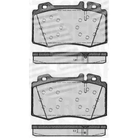 Brake pads for disc brakes