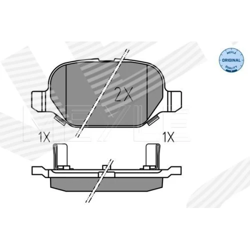 BRAKE PADS FOR DISC BRAKES - 0