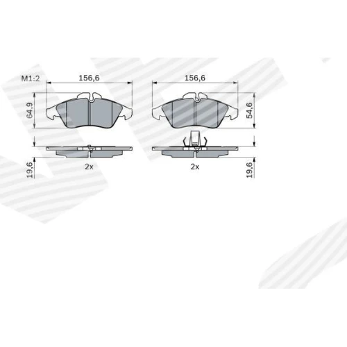 BRAKE PADS FOR DISC BRAKES - 4