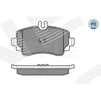 Brake pads for disc brakes