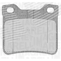 Brake pads for disc brakes