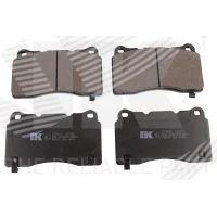 Brake pads for disc brakes