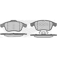 Brake pads for disc brakes