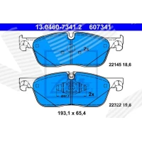 Brake pads for disc brakes