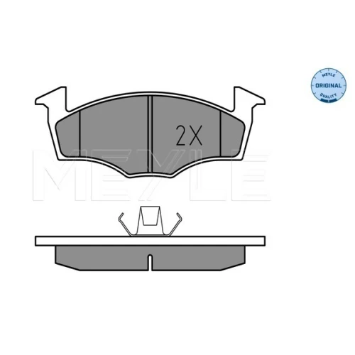 BRAKE PADS FOR DISC BRAKES - 2