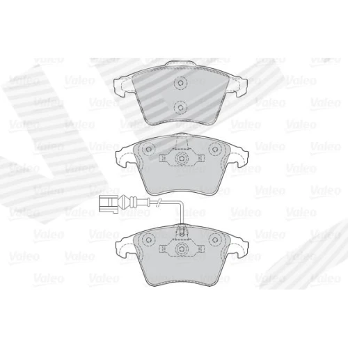 BRAKE PADS FOR DISC BRAKES - 1