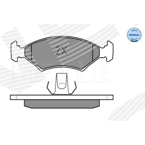 BRAKE PADS FOR DISC BRAKES - 1