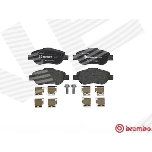 BRAKE PADS FOR DISC BRAKES - 1