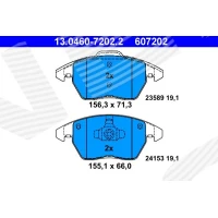 Brake pads for disc brakes