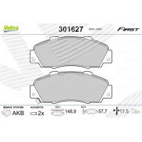 Brake pads for disc brakes