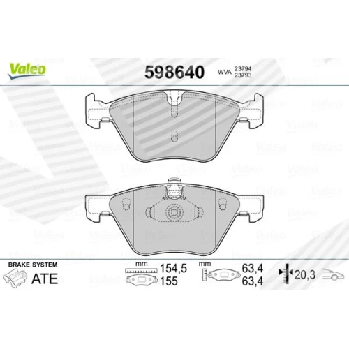 BRAKE PADS FOR DISC BRAKES - 0