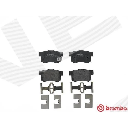 BRAKE PADS FOR DISC BRAKES - 1