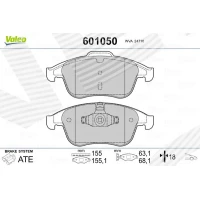 Brake pads for disc brakes