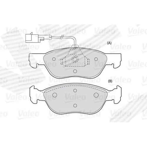 BRAKE PADS FOR DISC BRAKES - 1