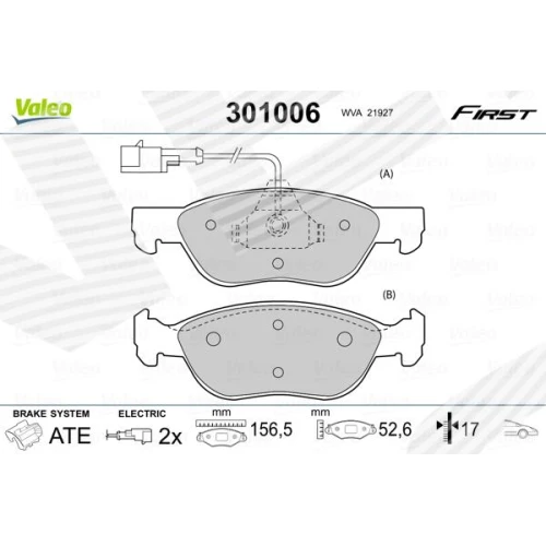 BRAKE PADS FOR DISC BRAKES - 0