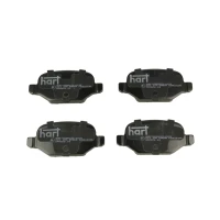 Brake pads for disc brakes