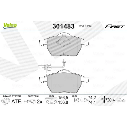 BRAKE PADS FOR DISC BRAKES - 0