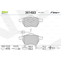 Brake pads for disc brakes