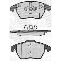 Brake pads for disc brakes