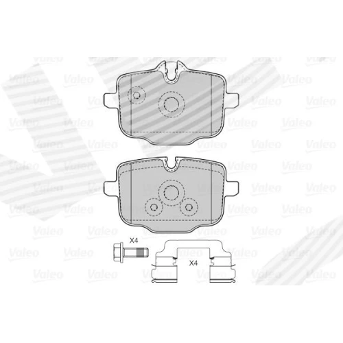 BRAKE PADS FOR DISC BRAKES - 1